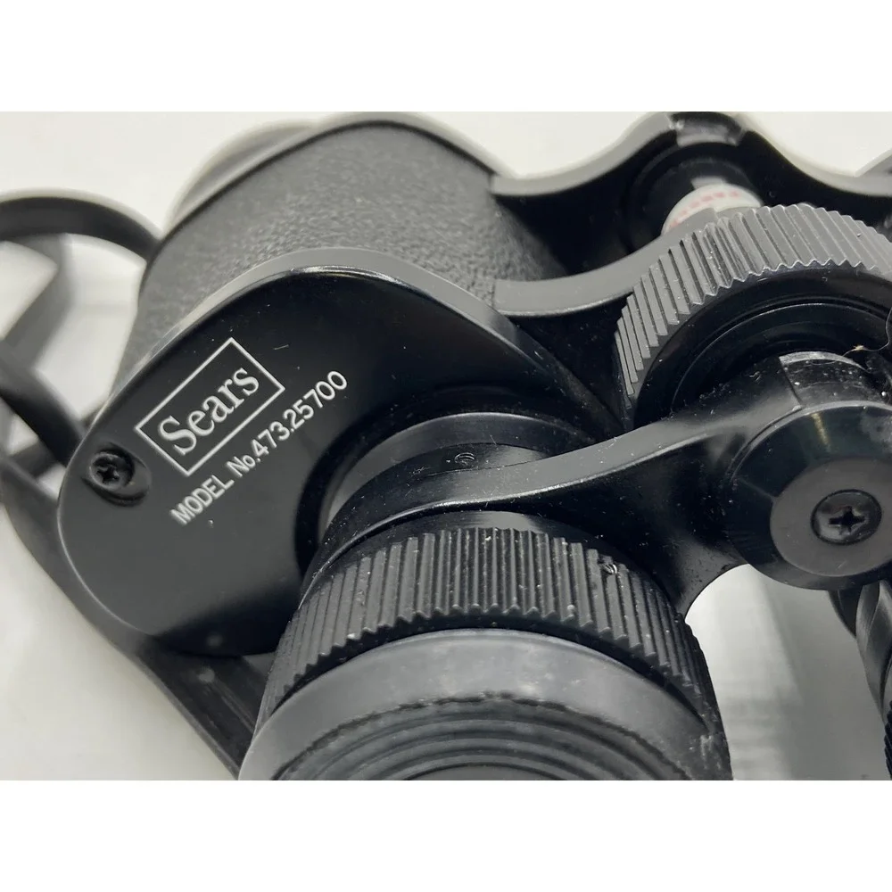 Sears Model No.473.25700 Zoom 7x-15x35 Binoculars with Case Vintage